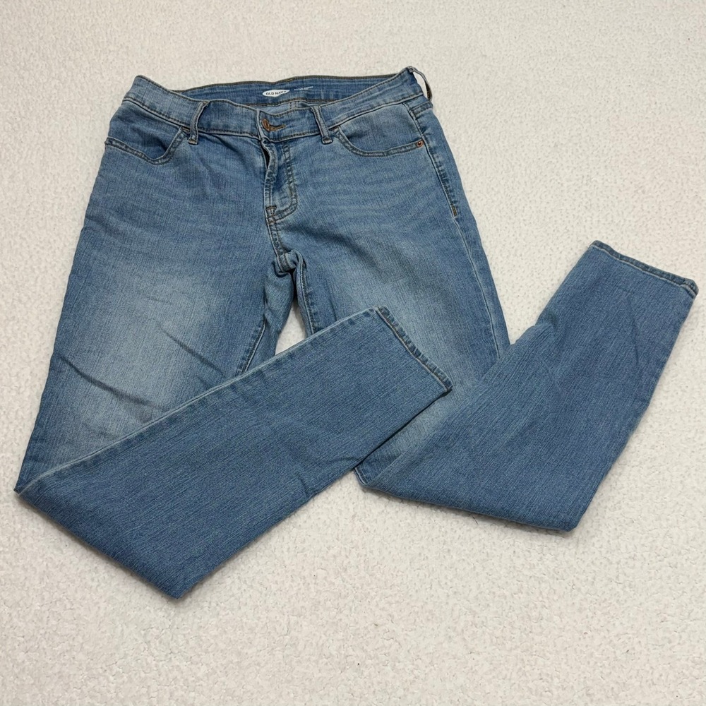 Old Navy Super Skinny‎ Mid Rise Blue Denim Jeans Size 4 602513-04